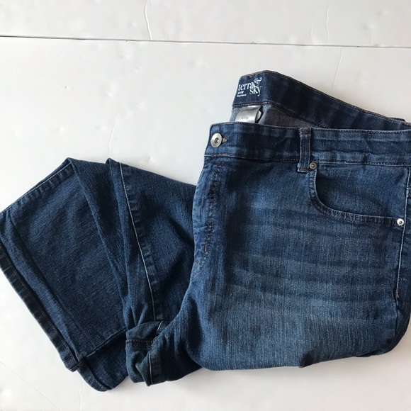 terra & sky boyfriend capris